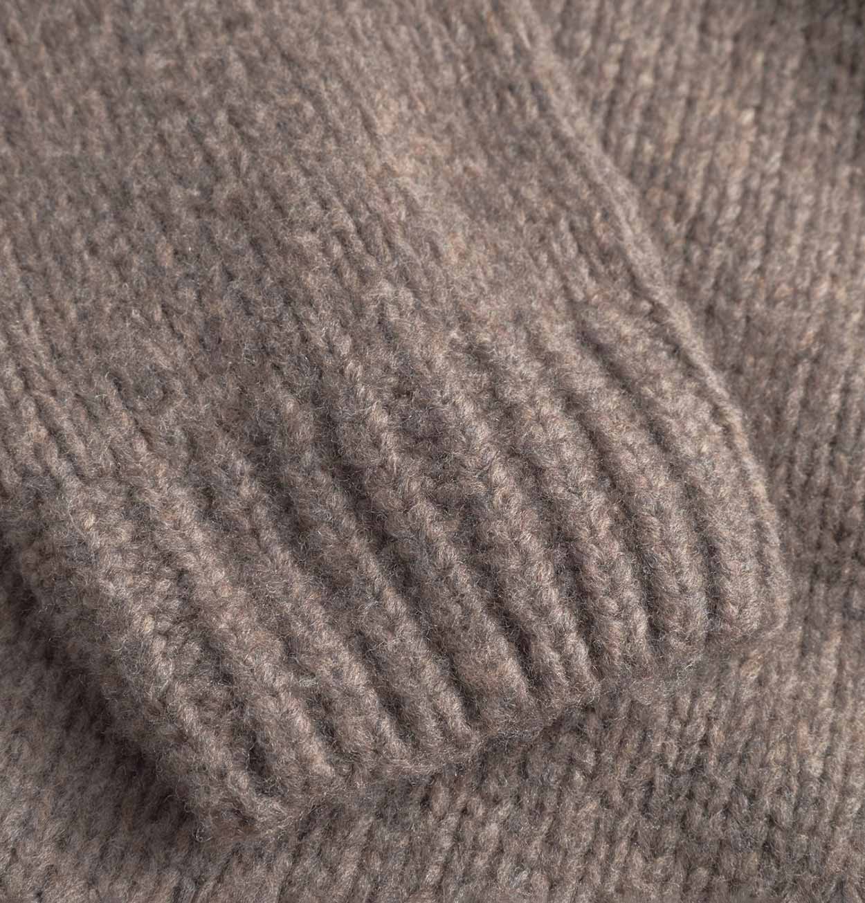 Norse Projects Birger Wool Raglan Jumper in Walnut