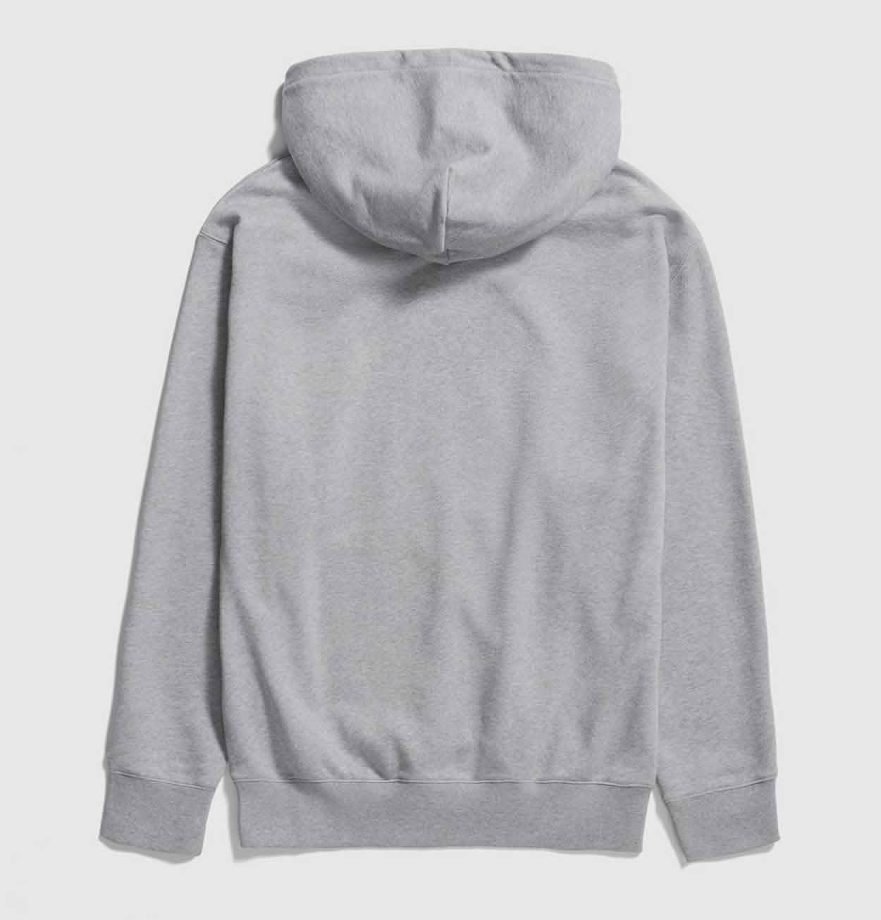 Norse Projects Standard Hoodie in Grey Melange