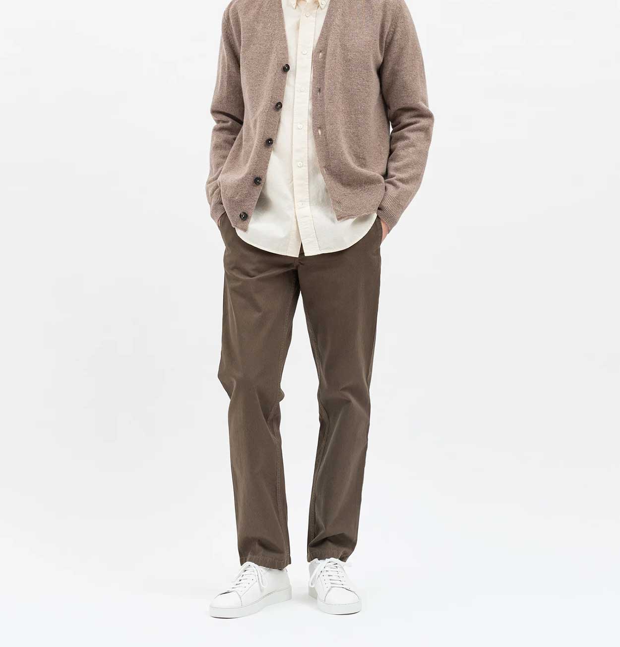 Norse Projects Aros Heavy Trousers in Beech Green