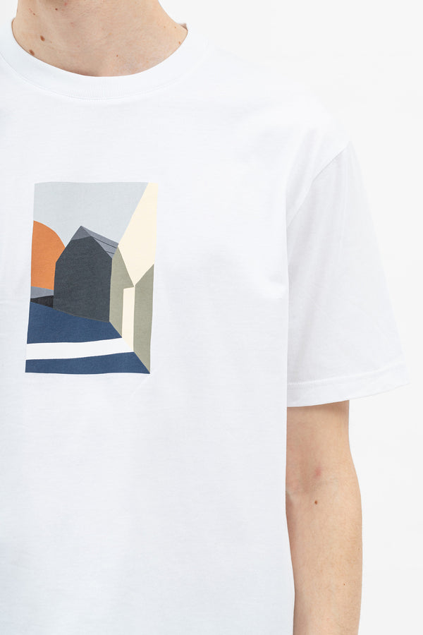 Norse Projects Johannes Collage T-Shirt in White