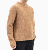 Norse Projects Rasmus Flame Alpaca Sweater in Camel