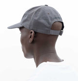 Norse Projects Twill Sports Cap in Magnet Grey