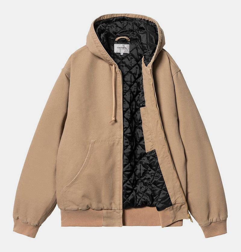 Carhartt WIP OG Active Jacket in Peanut Aged Canvas