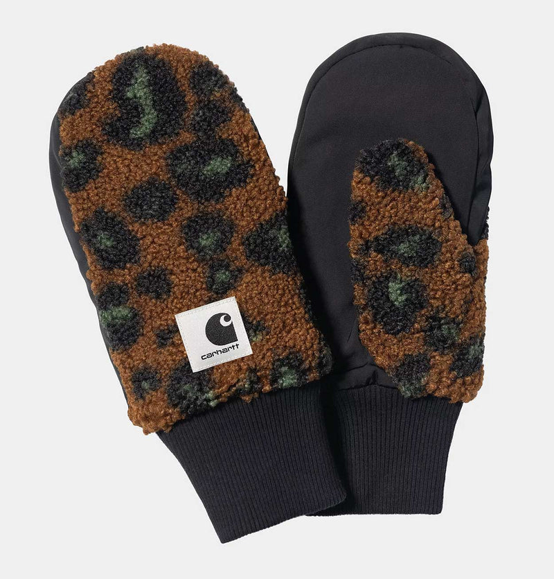 Carhartt WIP Orla Mitten in Camo Leo Jacquard