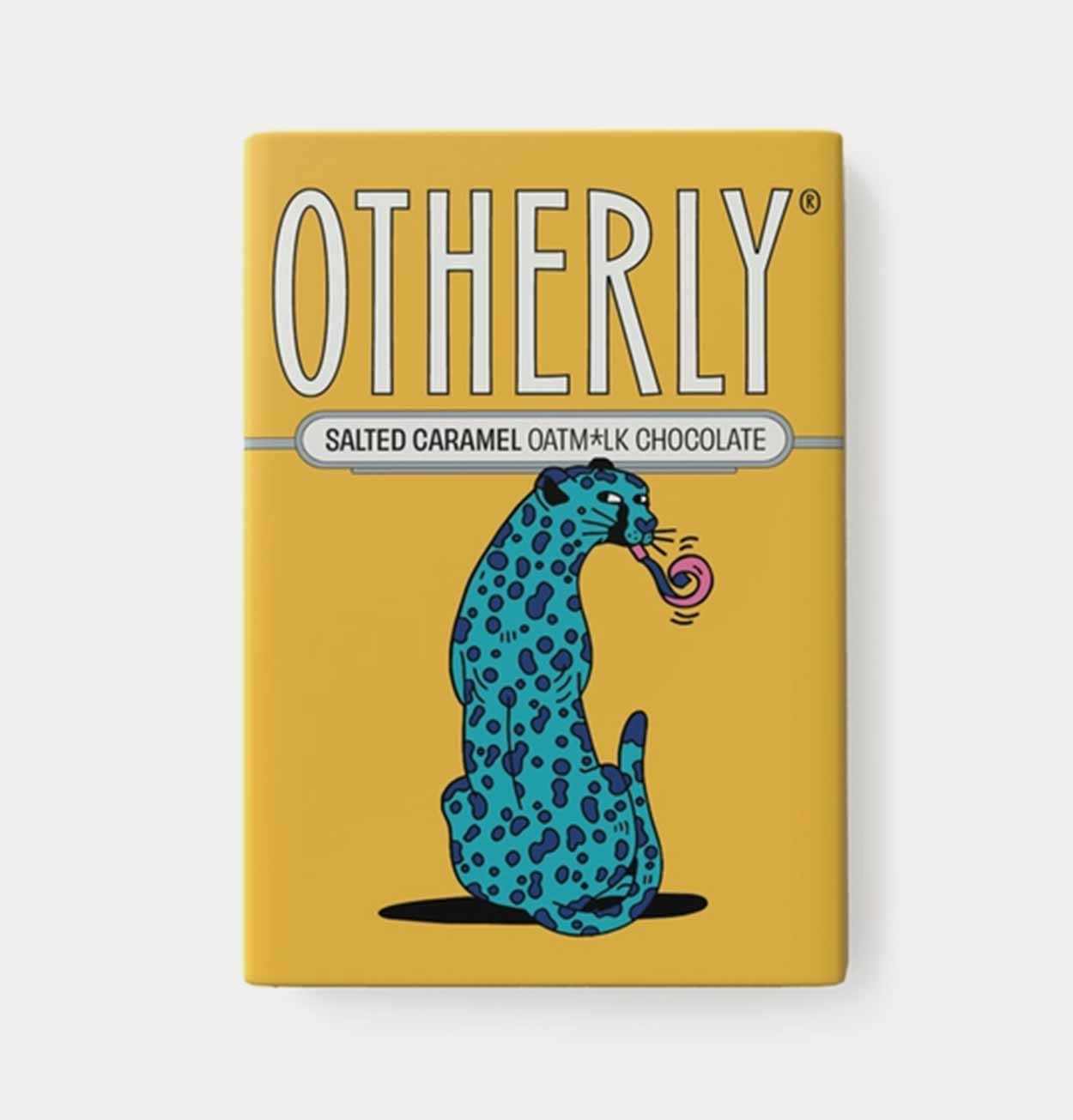 OTHERLY Oatmilk Chocolate Bar – Small – Salted Caramel
