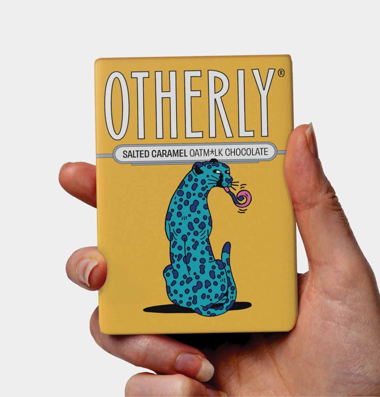 OTHERLY Oatmilk Chocolate Bar – Small – Salted Caramel