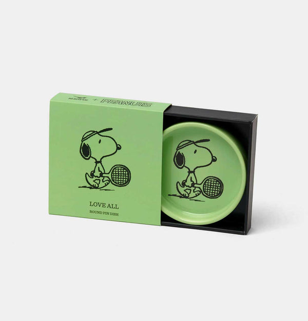 Peanuts Round Trinket Dish – Tennis