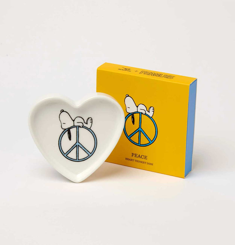 Peanuts Heart Trinket Dish – Peace