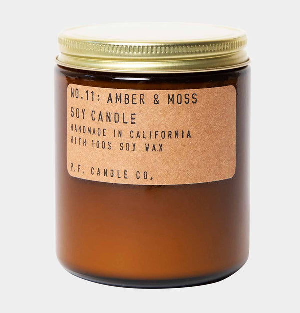 P.F. Candle Co. Standard Candle – 7.2oz – Amber & Moss
