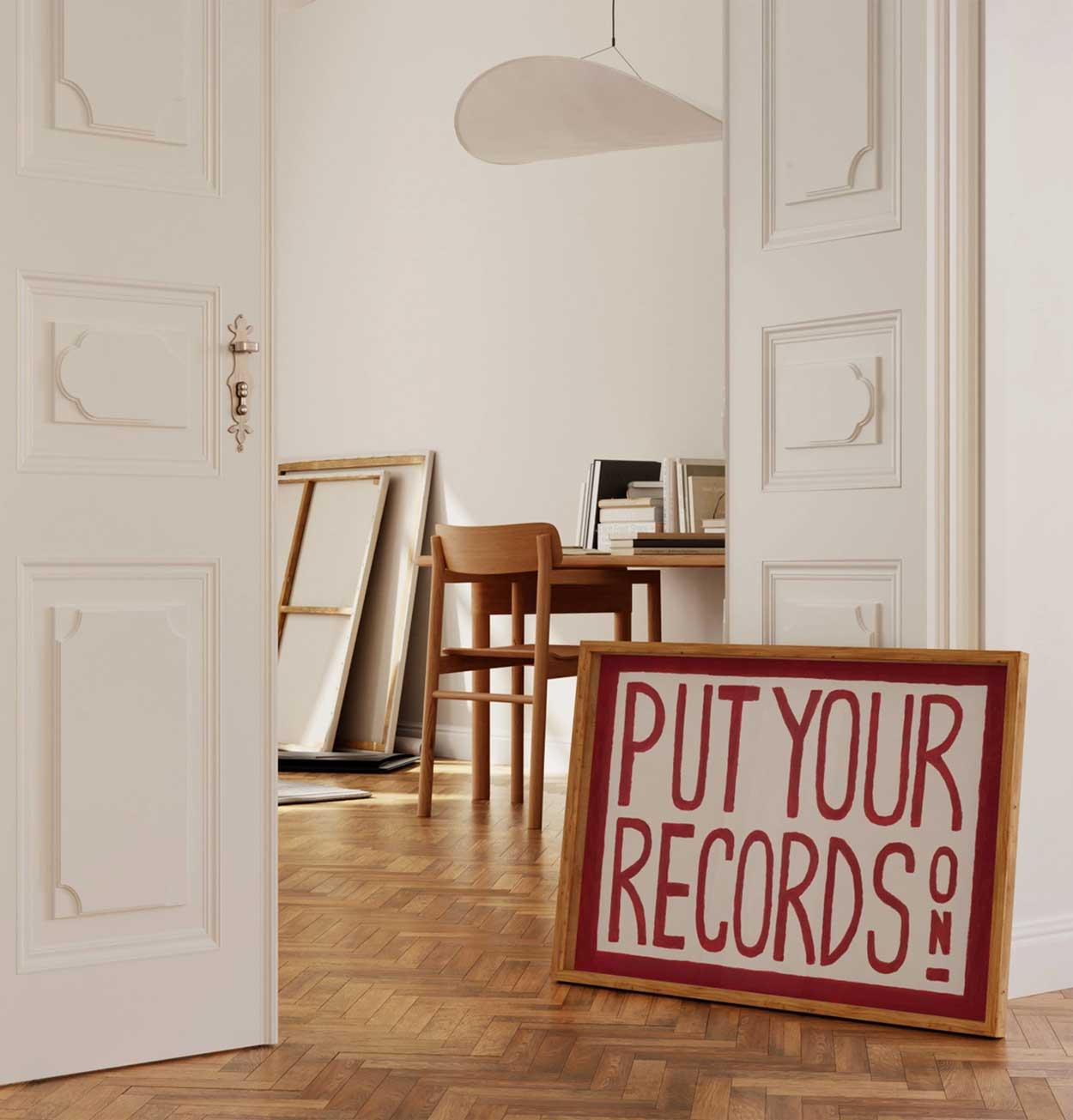 Lune Club Put Your Records On Print – A3