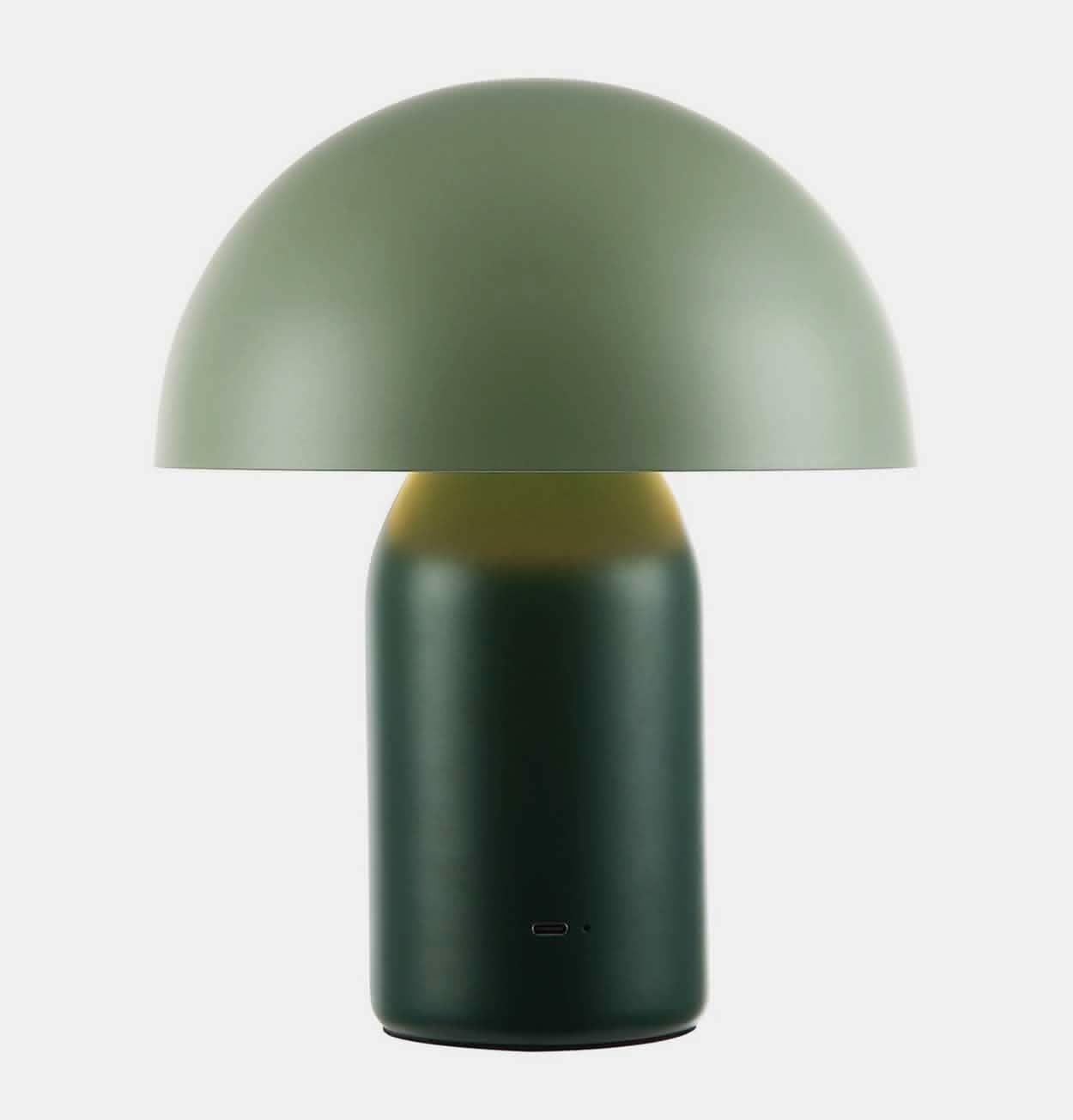 Rechargeable Mushroom Table Lamp – White