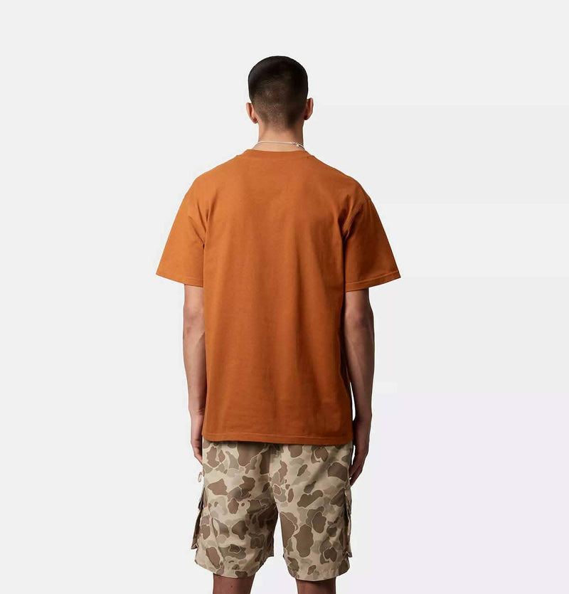 Carhartt WIP American Script T-Shirt in Sienna