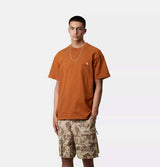 Carhartt WIP American Script T-Shirt in Sienna