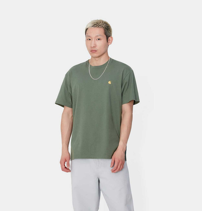 Carhartt WIP Chase T-Shirt in Duck Green