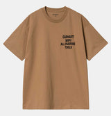 Carhartt WIP Cross Screw T-Shirt in Peanut