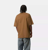 Carhartt WIP Eldon Pocket T-Shirt in Hamilton Brown