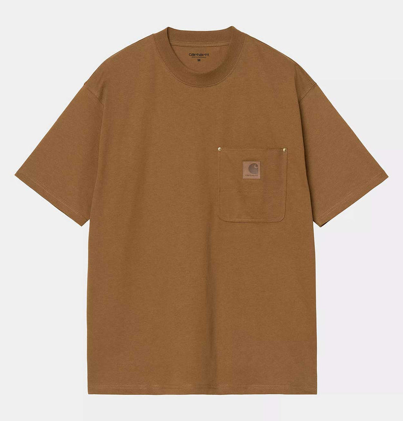 Carhartt WIP Eldon Pocket T-Shirt in Hamilton Brown