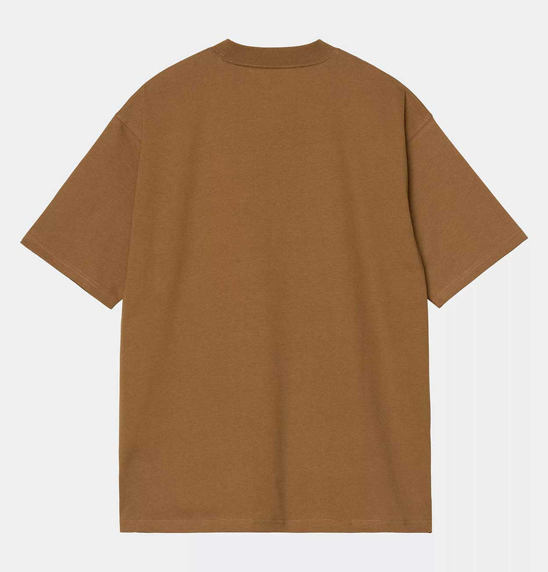 Carhartt WIP Eldon Pocket T-Shirt in Hamilton Brown