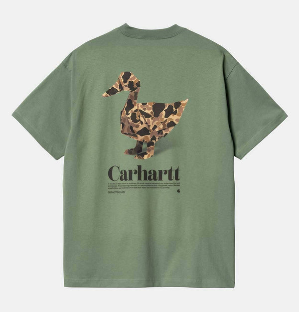 Carhartt WIP Fold Duck T-Shirt in Duck Green