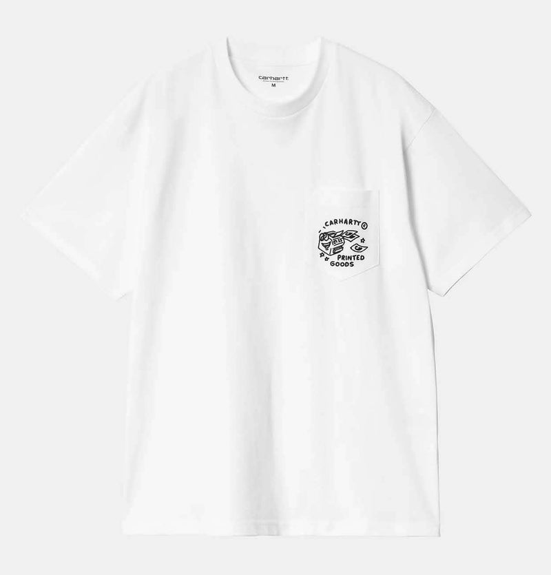 Carhartt WIP Fragments Pocket T-Shirt in White