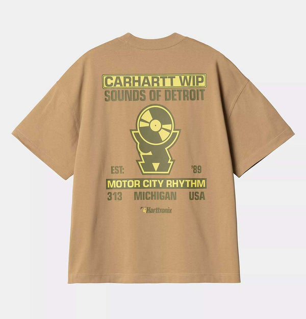 Carhartt WIP Harttronix T-Shirt in Dusty H Brown