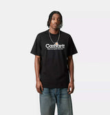 Carhartt WIP Label Script T-Shirt in Black