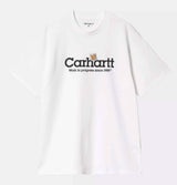 Carhartt WIP Label Script T-Shirt in White