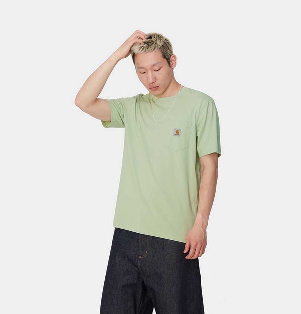 Carhartt WIP Pocket T-Shirt in Charm Green