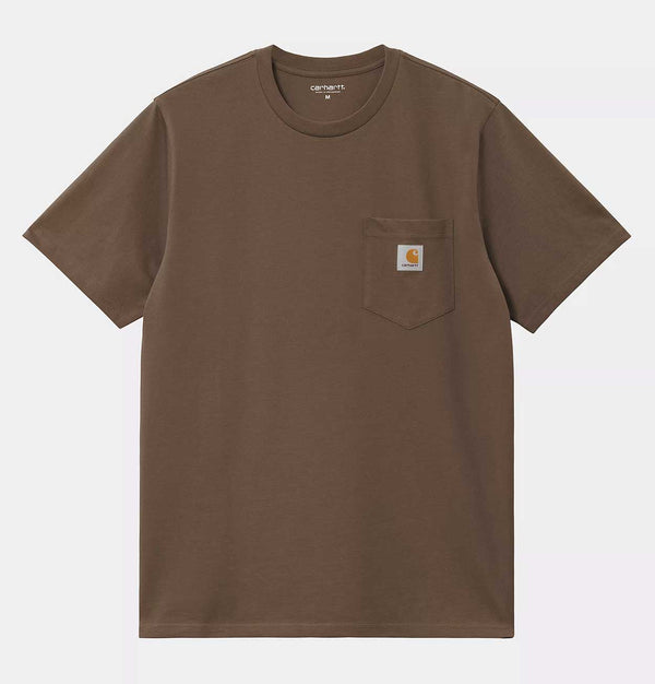 Carhartt WIP Pocket T-Shirt in Coconut