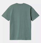 Carhartt WIP Pocket T-Shirt in Silver Pine