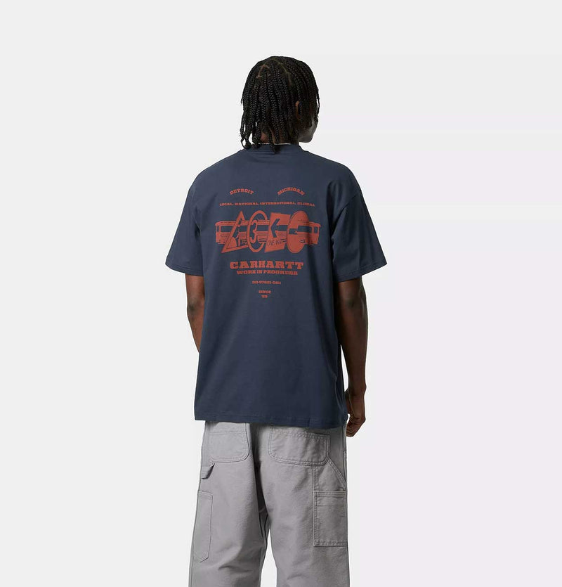 Carhartt WIP Runaway T-Shirt in Blue