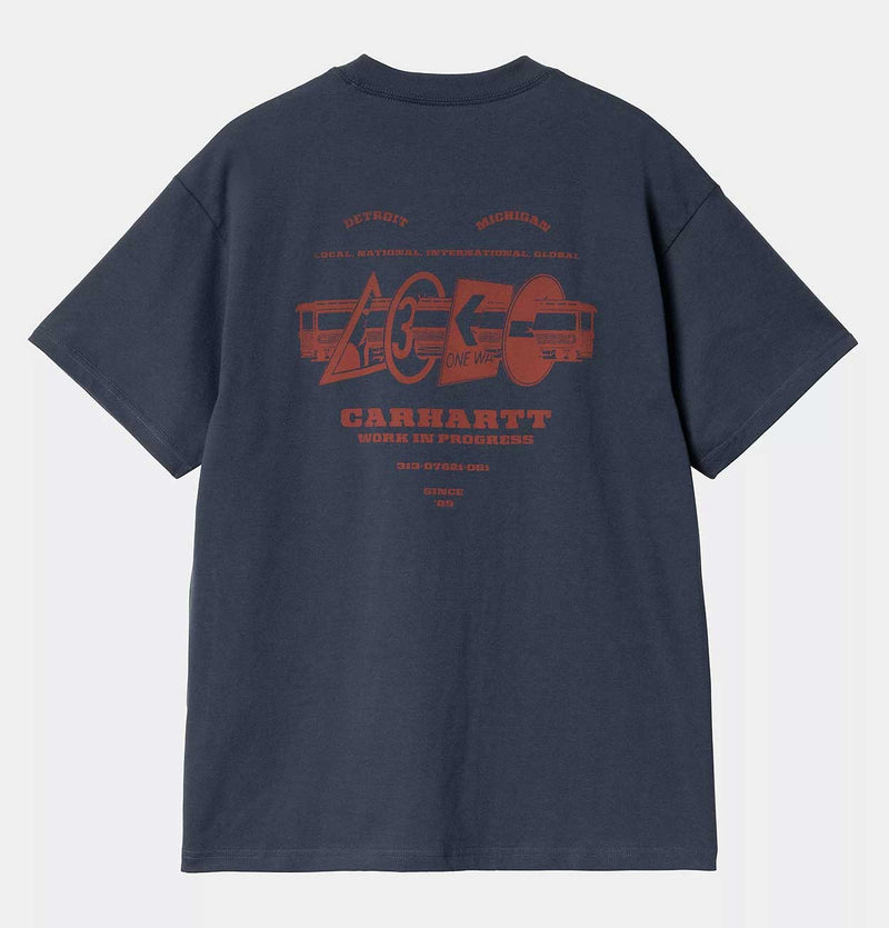 Carhartt WIP Runaway T-Shirt in Blue