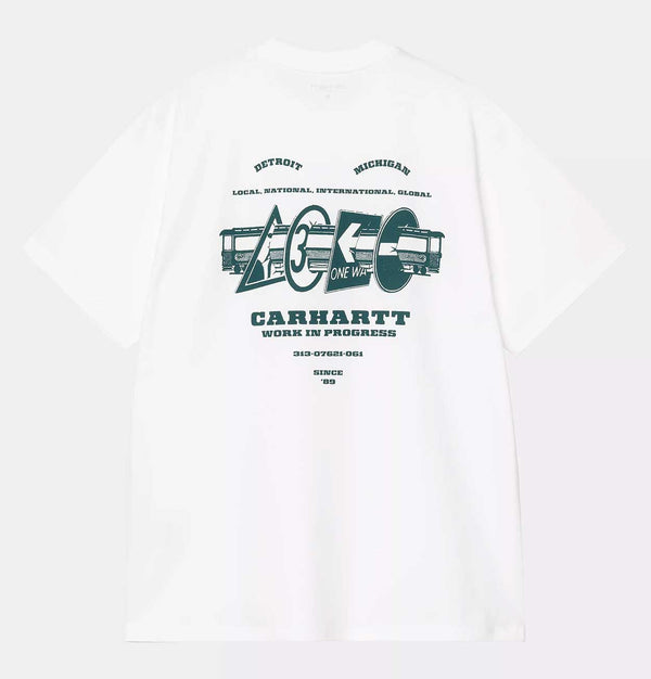 Carhartt WIP Runaway T-Shirt in White