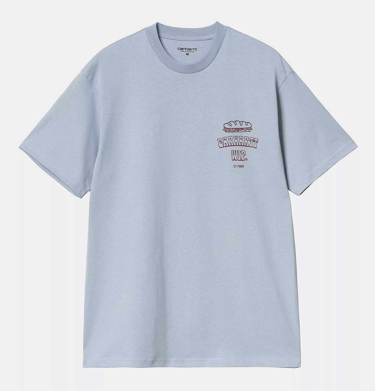 Carhartt WIP Sandwich T-Shirt in Blue Fog
