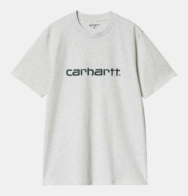 Carhartt WIP Script T-Shirt in Ash Heather