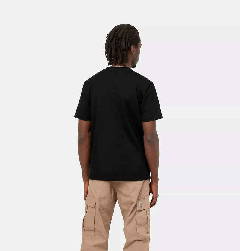 Carhartt WIP University Script T-Shirt in Black