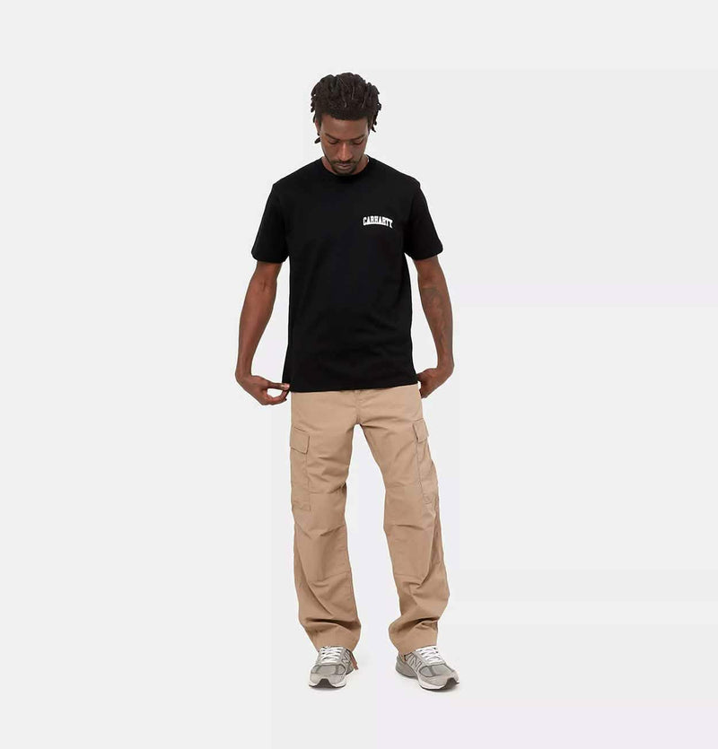 Carhartt WIP University Script T-Shirt in Black