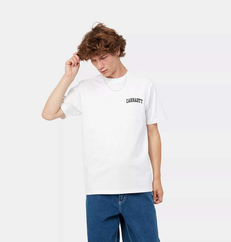 Carhartt WIP University Script T-Shirt in White