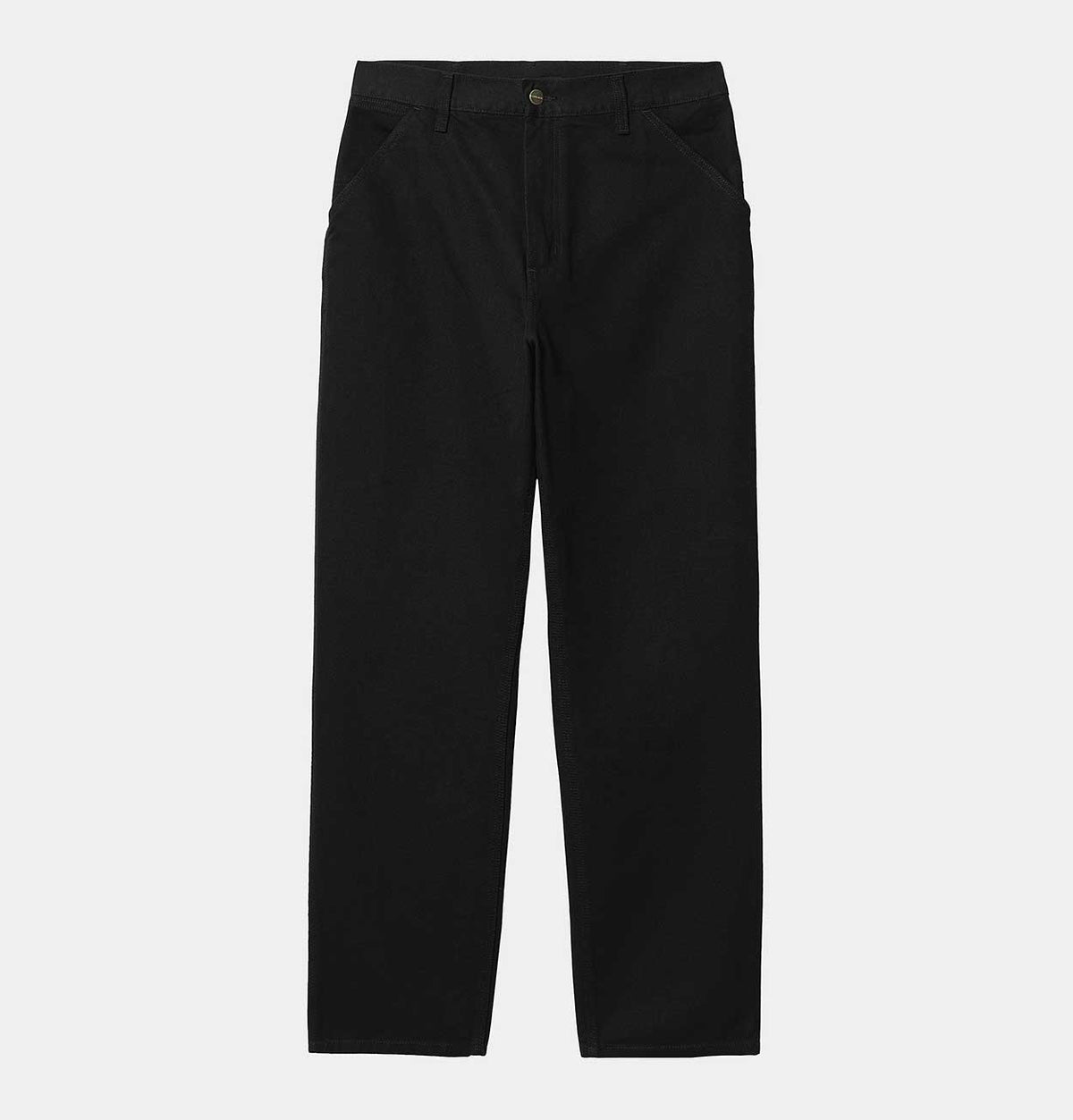 Carhartt WIP Simple Pant in Black Rinsed HUH. Store