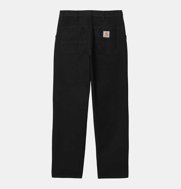 Carhartt WIP Simple Pant in Black Rinsed