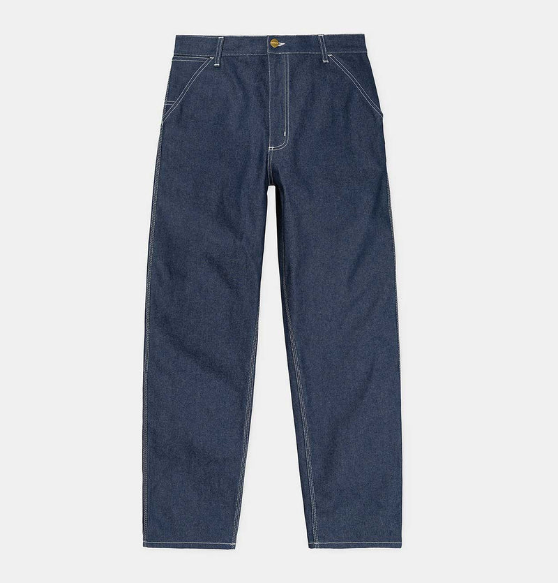 Carhartt WIP Simple Pant in Blue Rigid