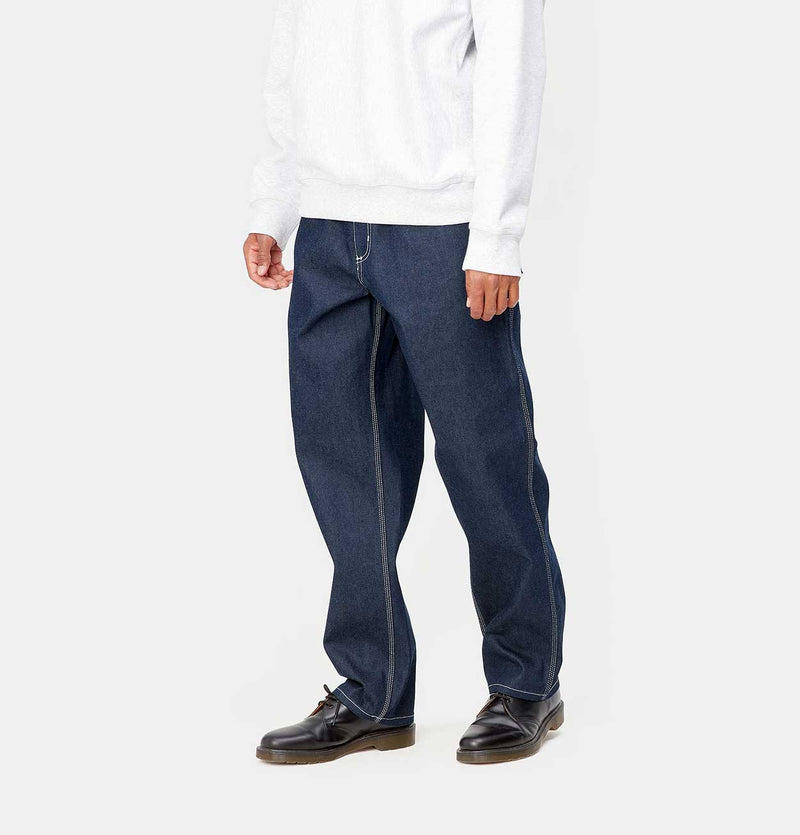 Carhartt WIP Simple Pant in Blue Rigid