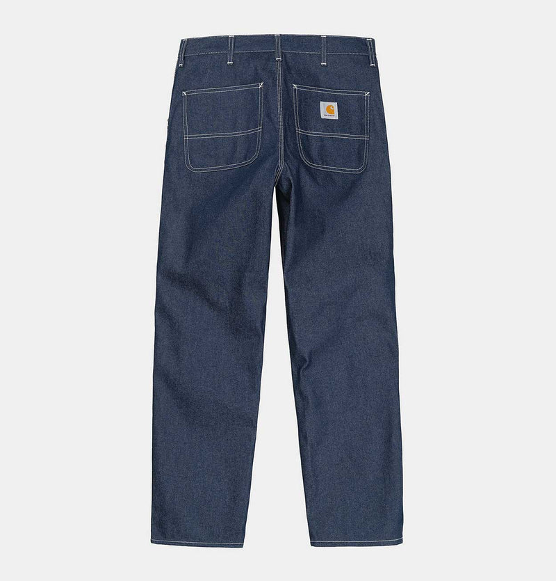 Carhartt WIP Simple Pant in Blue Rigid