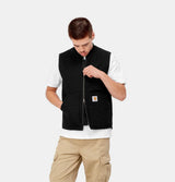 Carhartt WIP Vest in Black Rinsed