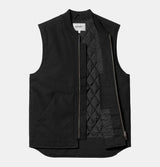 Carhartt WIP Vest in Black Rinsed