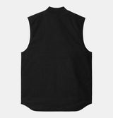 Carhartt WIP Vest in Black Rinsed