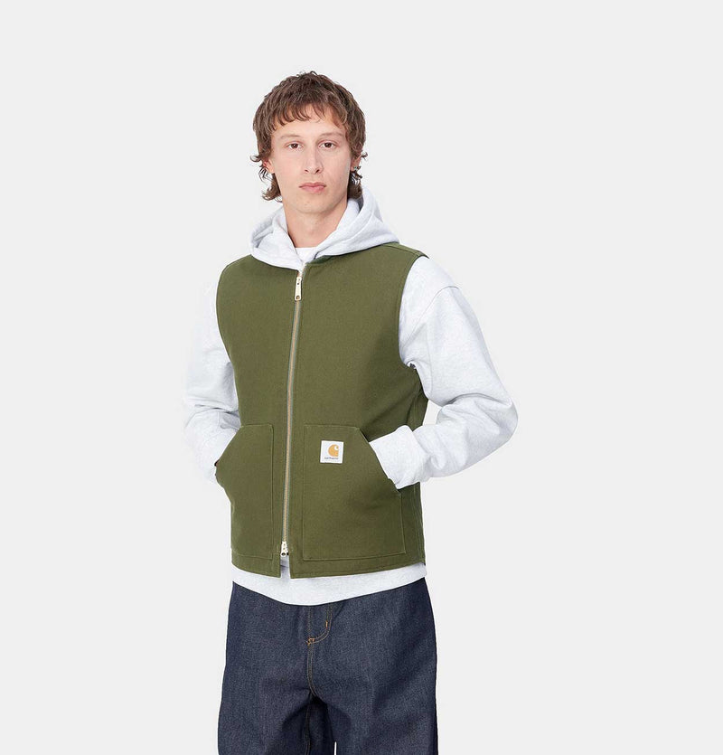 Carhartt WIP Vest in Tarragon Rigid