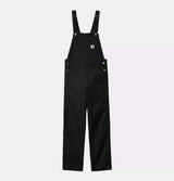 Carhartt WIP Women's Bib Straight Overall in Black