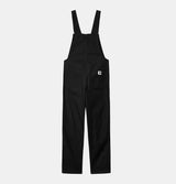 Carhartt WIP Women's Bib Straight Overall in Black