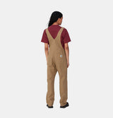 Carhartt WIP Women's Bib Overall Straight in Peanut